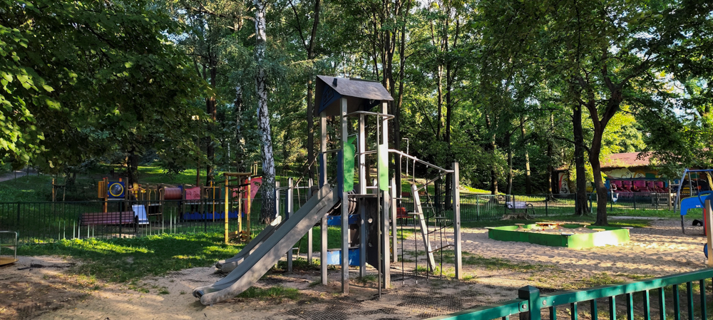 Widok obecny ogródka jordanowskiego