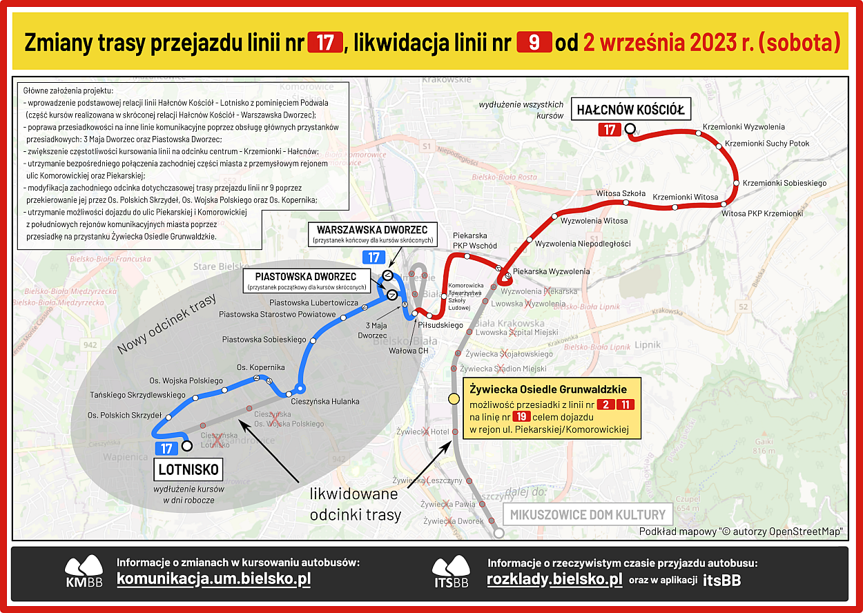 Nowa trasa linii nr 17