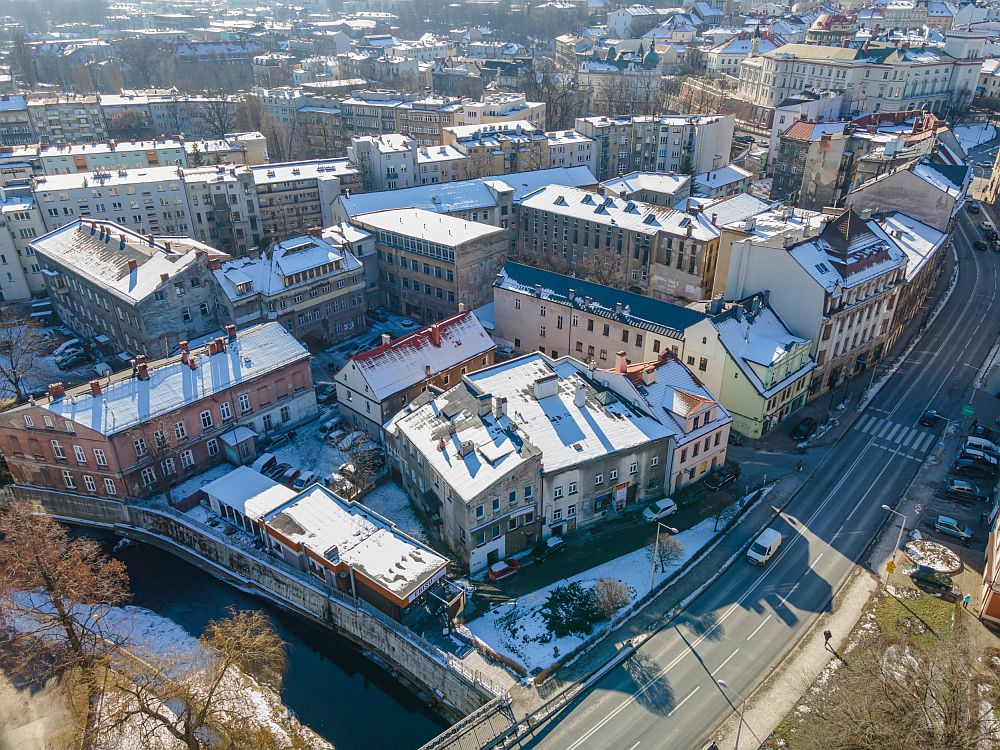 Okolice placu Fabrycznego, fot. Paweł Sowa / Wydział Prasowy UMBB