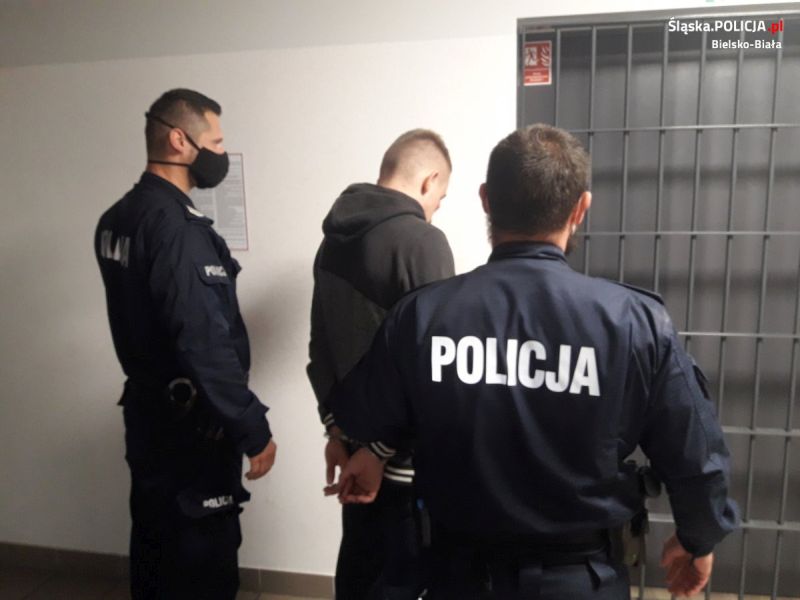 włamywacze ujęci na gorącym uczynku