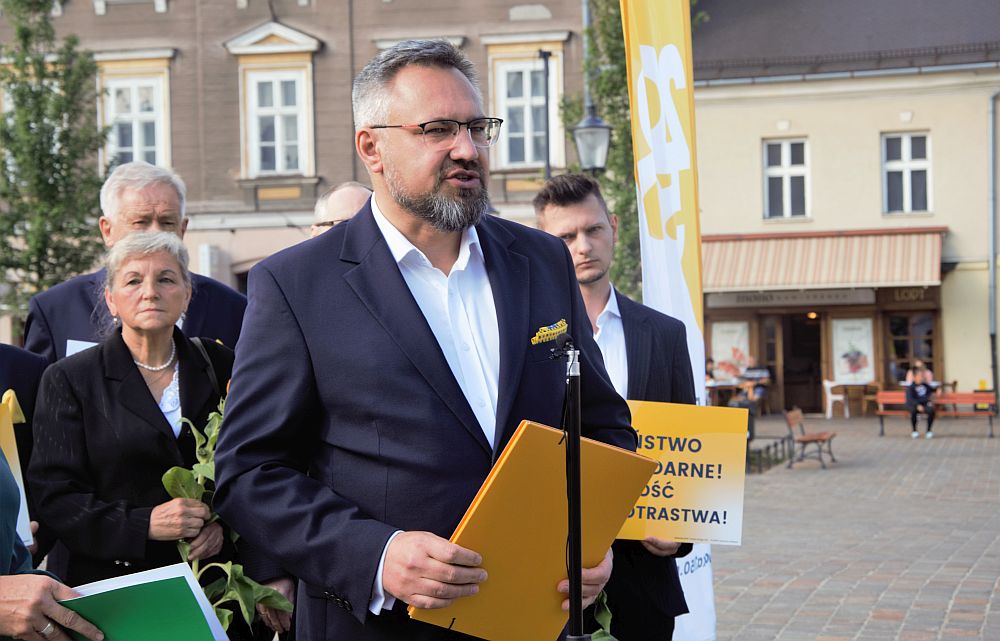 Poseł Mirosław Suchoń - jedynka na liście Trzeciej Drogi w Okręgu 27