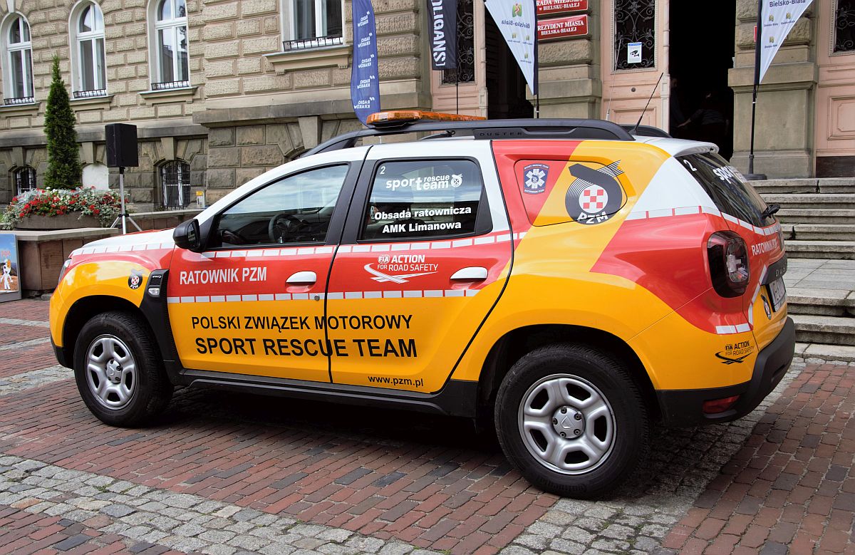 samochód ratowniczy PZM Sport Rescue Team