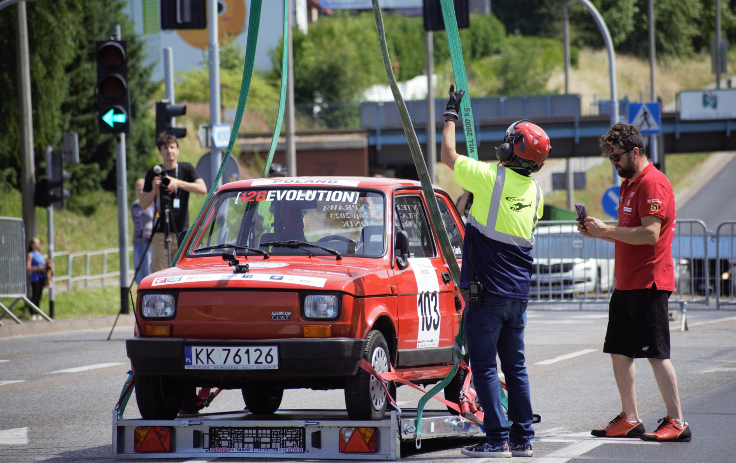 Maluch dla Rezziego przytransportowany został drogą powietrzną