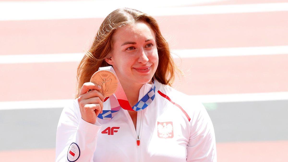 Malwina Kopron - medal brązowy w rzucie młotem