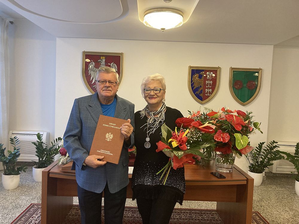 Jubilaci Krystyna i Ryszard Naumowiczowie, fot. Anna Bielak