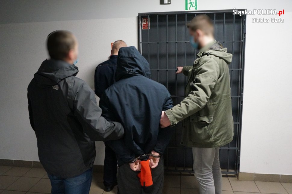 30-letni mieszkaniec Bielska-Białej - zatrzymanie