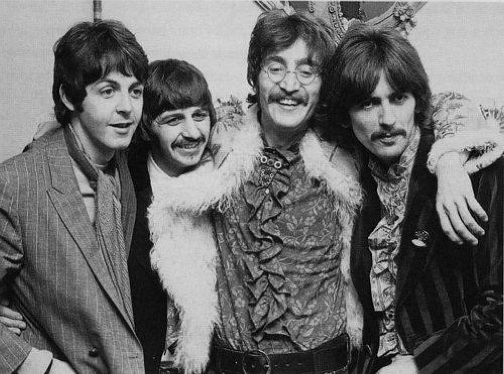 The Beatles - Paul McCartney, Ringo Starr, John Lennon, George Harrison / fot. z archiwum autora